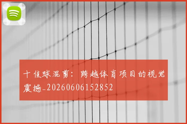 十佳球混剪：跨越体育项目的视觉震撼_20260606152852